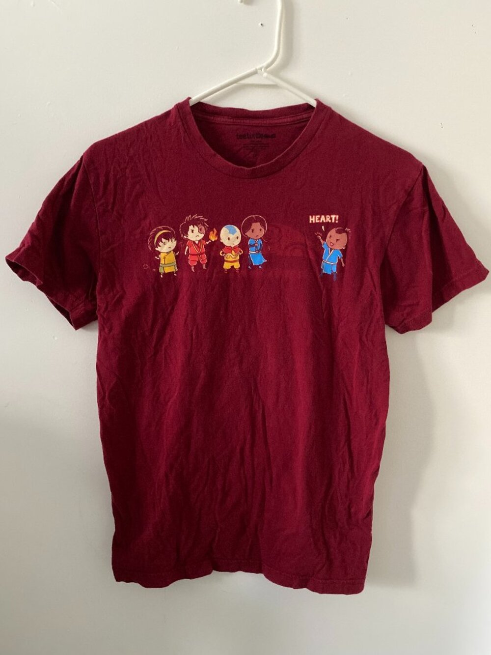 Avatar: The Last Airbender TeeTurtle "Heart!" Graphic T-Shirt